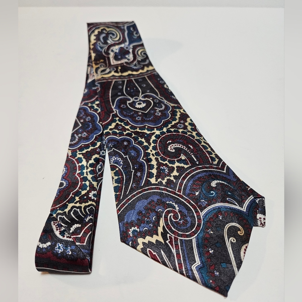 Executive Collection Men's Multicolor Neck Tie Size 3.75 x 57